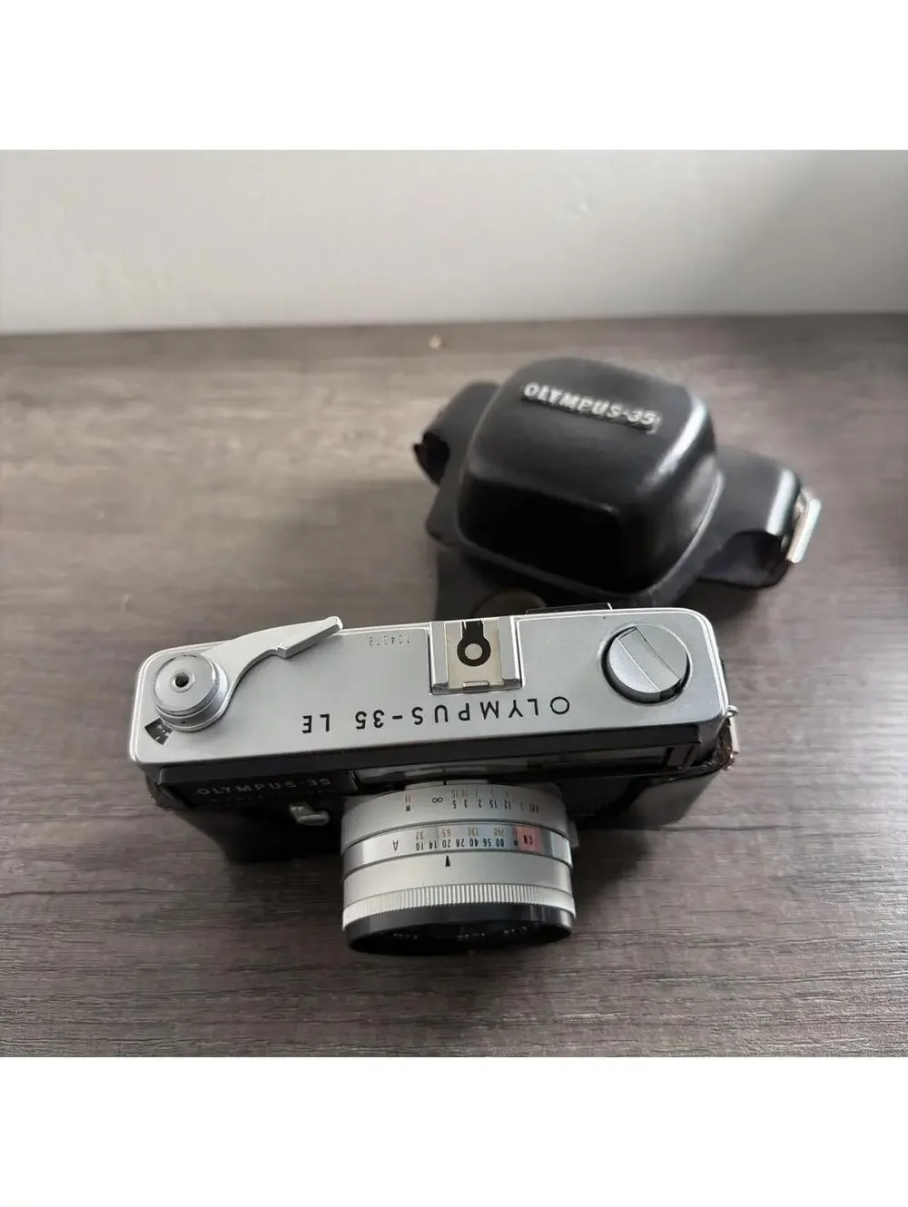 Olympus35 LE Film camera Lens 42mm f1.7 Black Silver